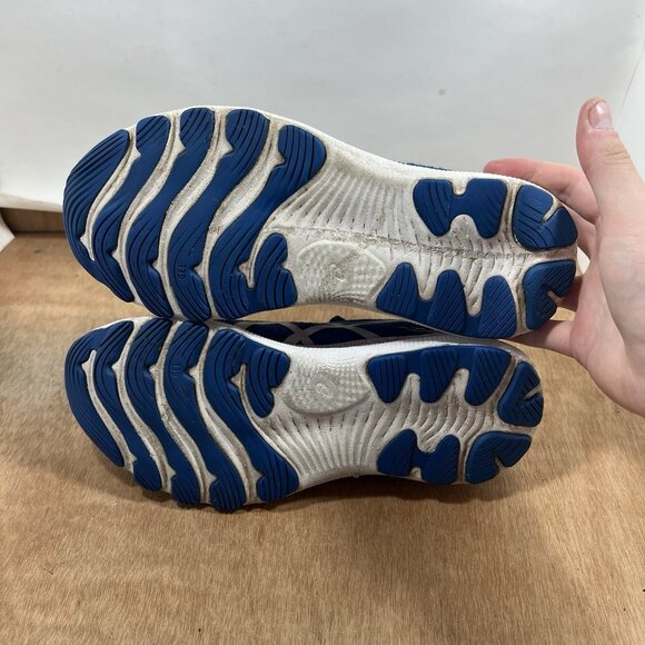 ASICS Gel-Nimbus 24 Women’s 8 Blue Pink Running Shoes Athletic Sneakers Casual - Picture 7 of 9